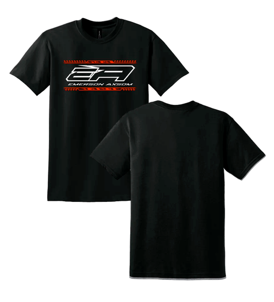 Lifestyle"EA" Black T-Shirt